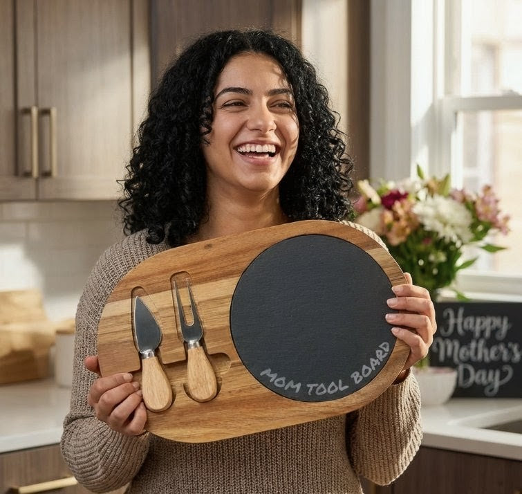 Mom Tool Charcuterie Board