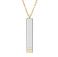 18K Personalizable Pendant